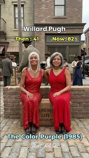 The Color Purple Actors Then and Now (1985 vs Today) #Hollywood #ThenAndNow #80sMovies