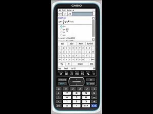 CP400 ClassPad: Online Course: Session 06, NumSolve