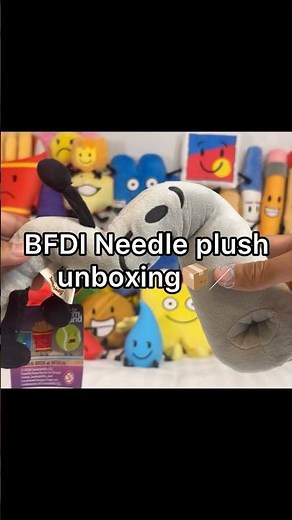 Unboxing Needle Plush From BFDI #bfdi #bfdia #idfb #bfb #tpot #bfdia25 #idfb2 #tpot23