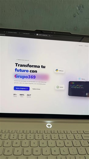Únete! Que esperas? Eres profesional? Ayúdanos! Únete al grupo 369 y apoya a las personas nuevas. #grupo369 #typescript #html #javascript #docker