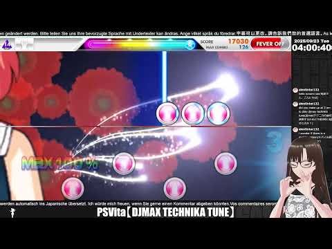 PSVita【DJMAX TECHNIKA TUNE】#2 深夜？早朝？レベル上げ