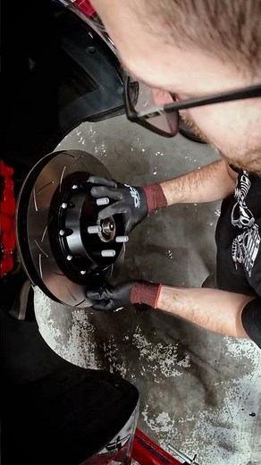 DBA's 5000 Series T3 rotor for TESLA Model 3 Performance