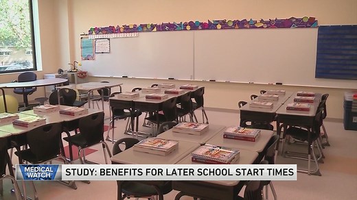 Study: Benefits for later school start times — and more health headlines