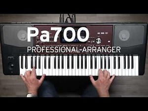 KORG Pa700 Sound & Style Show