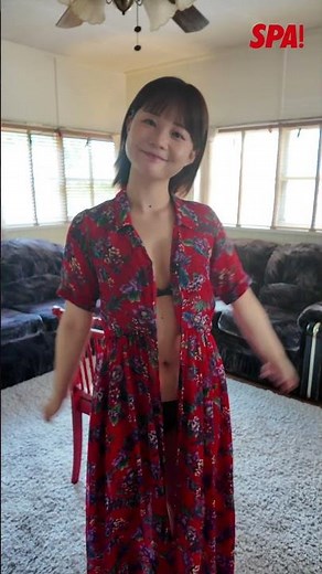 真奈、童顔×美ヒップに目が離せない！グラビアメイキング公開【グラビアン魂】