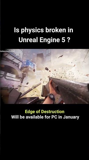 Is physics Broken In Unreal Engine 5 ? #shorts