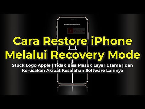 Cara Restore iPhone Melalui Recovery Mode di iTunes (8, X, XR, XS, 11, 12, 13, 14, 15, SE 2/3, dst.)