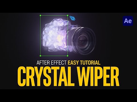 After Effects Crystal Logo Wiper Tutorial