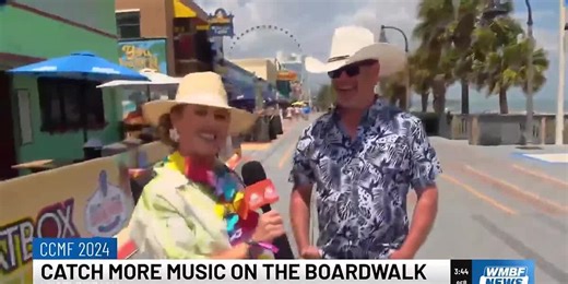 WATCH: Catch more music during CCMF on the Myrtle Beach Boardwalk