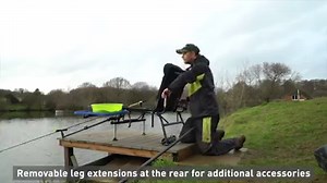 7.2K views · 98 reactions | *** Ethos Deluxe Accessory Chair *** The biggest problem with the Deluxe Accessory Chair will be staying awake as you relax against the high padded back and dream of that next bite! Are you a fan of chairs for fishing or do you prefer a seatbox? | Fish Matrix | Facebook