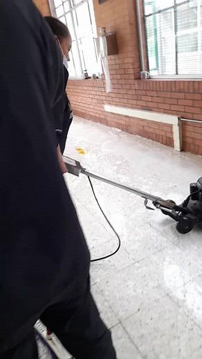 Professional Floor Cleaning Techniques Using Ride-On Scrubber