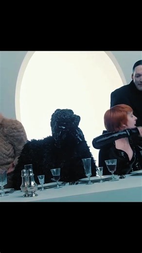 üncvoid on Instagram: "🌑 Interesting fact: This meme captures the ultimate level of "antisocial charisma." It highlights the specific power move of attending a social gathering while looking like you are physically carved out of a black hole. The pitch-black, light-absorbing texture of the outfit perfectly represents a complete rejection of the surrounding environment. The pose—resting his head on his hand—implies that mere existence is exhausting and that he is waiting for the universe to offe