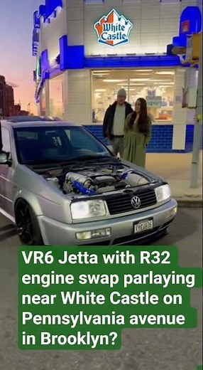 Volkswagen Jetta Gets a POWERFUL R32 Engine Swap in East New York? #shorts #eastnewyork #Volkswagen