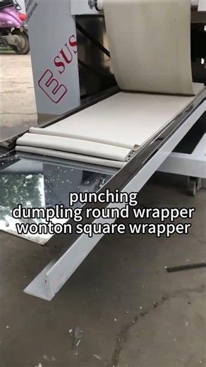 commercial dumpling wrapper machine, square wonton wrapper machine