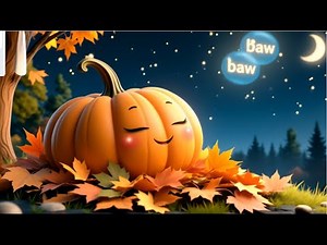 🎃 Halloween Sleep Music for Kids – Relaxing Piano Music & Gentle Lullaby Songs 🎵