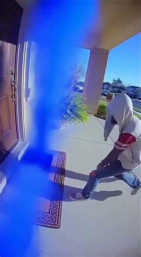 Package Kicker Gets Blue Surprise