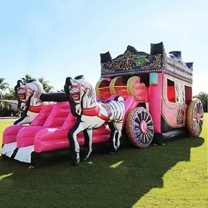 [Hot Item] Party Inflatable Princess Bouncer House Inflatable Jumping Castle