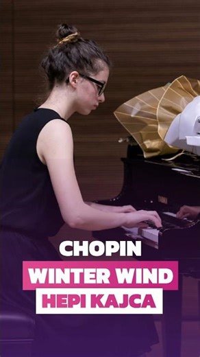 Chopin – Winter Wind (Part 1) | Hepi Kajca #Shorts