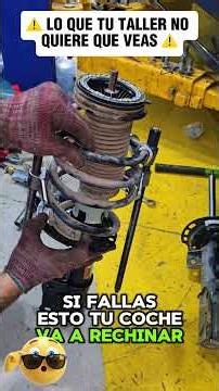 Elimina el RUIDO de Suspensión: Cambia tus Amortiguadores 🚗 #shorts