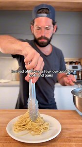 Our best-selling Stainless Clad Saucier is renowned for its curved walls and unmatched versatility, making it one of the most unique pieces in any kitchen. A favorite among French chefs, its rounded, cornerless bottom creates the silkiest sauces and risottos, turning even a weeknight pasta into a five-star experience. | Made In Cookware