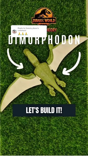 Dimorphodon: Jurassic World Happy Meal Toy Build