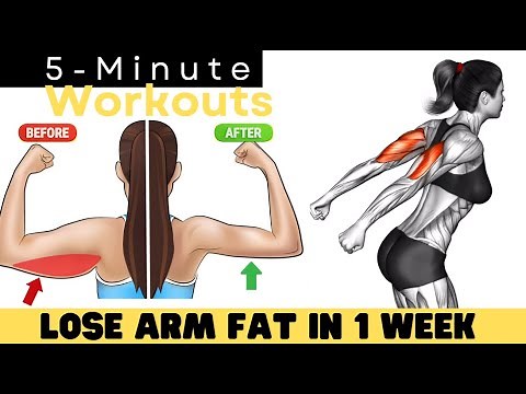 LOSE ARM FAT IN 1 WEEK ✔ 5 Minute Standing Workout