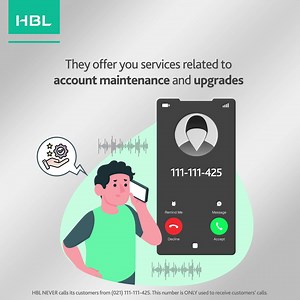 7.5K views · 73 reactions | SCAM ALERT! Fraudsters are targeting HBL customers, posing as bank officials. They're tricking people into transferring funds via the mobile app. Never share personal details or transfer funds based on unsolicited calls. Always verify requests directly with HBL. #InformationSecurity #HBL #BeCyberSmart | HBL | Facebook