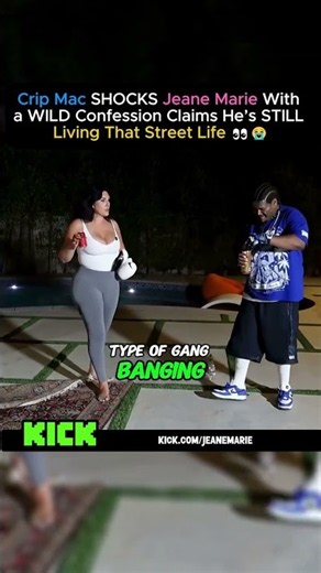 Crip Mac SHOCKS Jeane Marie With a WILD Confession Claims He’s STILL Living That Street Life 👀😭