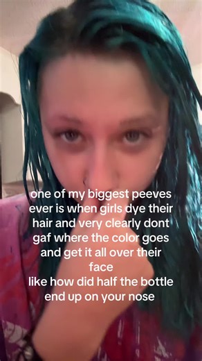 ive been dying my hair for like a decade and have never had this happen #fyp #coloredhair #dyedhair #hairdye