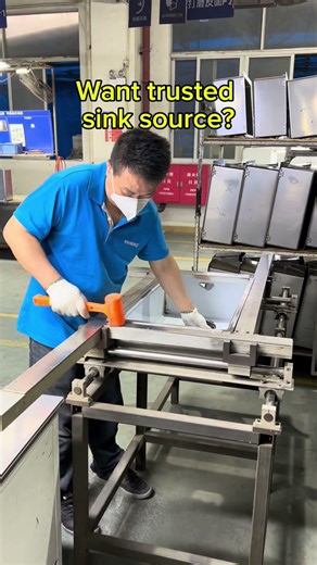 Want trusted sink source? #stainlesssteelsink #factory #factoryproducts #machine
