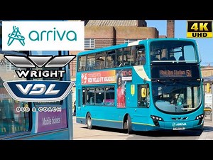 [Arriva Wales: 51 Rhyl to Denbigh, Bodelwyddan & St Asaph] Wright Gemini 2 VDL DB300 (4486/CX61CDU​)