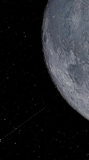 A rare and fascinating moment was captured with Starlink satellites and the Moon appearing together in one frame. Starlink satellites orbit Earth in long lines, reflecting sunlight as they move across the night sky.Seeing them near the Moon creates a beautiful view that connects human innovation with natural beauty. Moments like this remind us how much space around Earth is changing as technology expands beyond our planet. #space #SpaceX #NASA #fblifestyle | Nighttime Journey