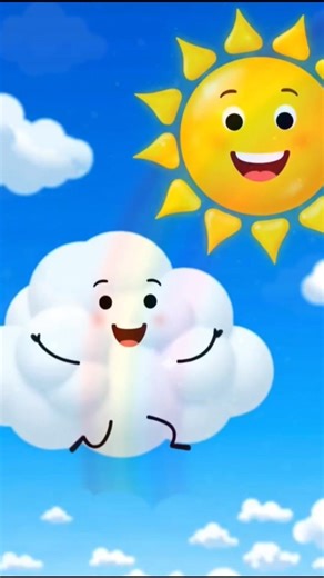 When the Cloud Became a Rainbow! 🌈#Shorts
