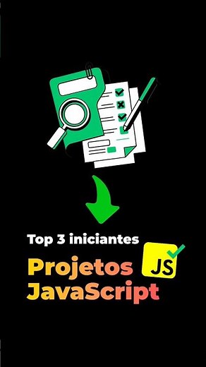 3 Projetos de JavaScript Puro para seu Portfólio! 💻 #javascript