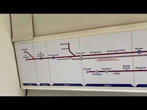 London Underground Metropolitan line Stations list & map