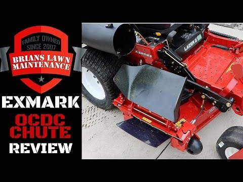 Exmark Lazer Z X-Series OCDC Chute Review