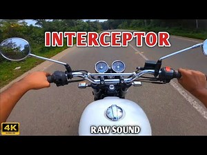 Interceptor 650 BS6 | Raw Exhaust Sound | Royal Enfield | POV #royalenfield #interceptor650 #pov