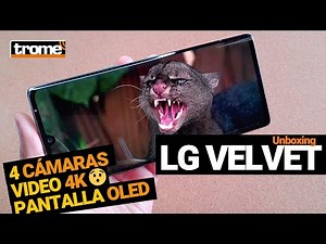 LG VELVET: unboxing, review y trucos del nuevo teléfono P-OLED 4K