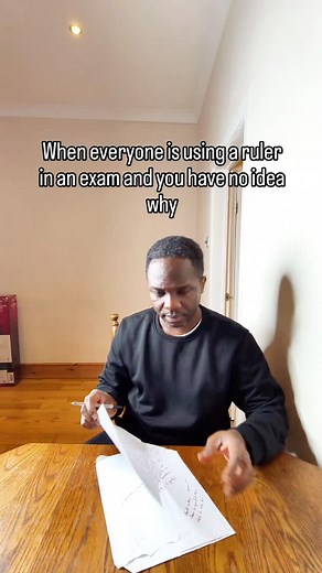 When everyone is using a ruler in an exam and you have no idea why #fypシ゚viralシ #explorepage✨ #explore | Jonezworld entertainment