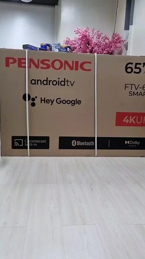 Unboxing of PENSONIC original AndroidTv, Smart TV with Voice Command . Model# FTV-6550 Sarap mag UNLI Karaoke at Movie Marathon plus nood tayo ng mga Vlogs kasama si Pensonic ANDROID DIGITAL LED TV #Android #heygoogle #4k #hd #Netflix #Youtube #googleplay #Bluetooth #chromecast #builtin #voicecommand #DolbyAudio #BuiltinISDBTdigitalReceiver #Fyp #you #follower #highlight #everyone #fypspotted #Unboxing Disclaimer:Youtube video. Ctto:Music and lyrics Video:Owned by Gmax Electronics Hub | Gmax Ele