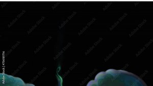 Motion videos of a single liquid flowing. Animation. Stock Video