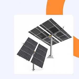 Single Post Solar Tracking System Solar Tracking Controller Single Axis Solar Tracker