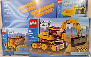 乐高城市组的最佳配角——7248，他是你喜欢的那种挖掘机吗？