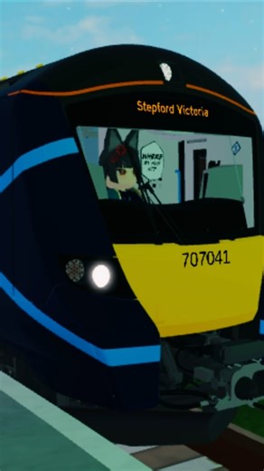 Stepford Connect Class 707 (Remeshed) at Benton Bridge SCR #trains #scrrailways