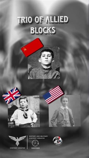 Trio Allied Blocks in World War 2 #history #shorts #fyp