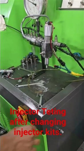 Injector Teting after changing injector kits