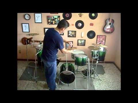 Bateria acustica casera (Home made drum kit)