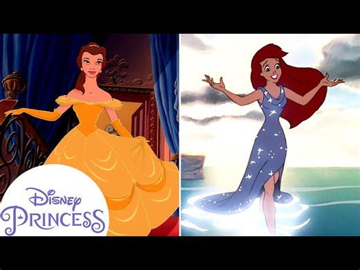 Dressing Up With The Disney Princesses - Hair & Eyes