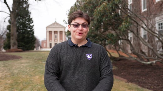 The Holy Cross experience is more than academics; it's the connections, the growth, the moments that shape who our students become. Hear from a current Crusader as he explains how your support created a life-changing experience for him. Then join us on February 6-7 to invest in more stories like his. 💜 Power of Purple is almost here. bit.ly/4pXTvge | College of the Holy Cross Alumni