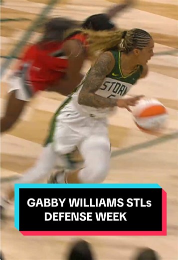 Gabby Williams Dominates: 99 Steals this Season!